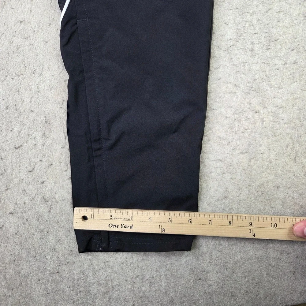 adidas Tiro 23 League Woven Pants Men L Black 3-Stripe Zip Ankle Performance NEW